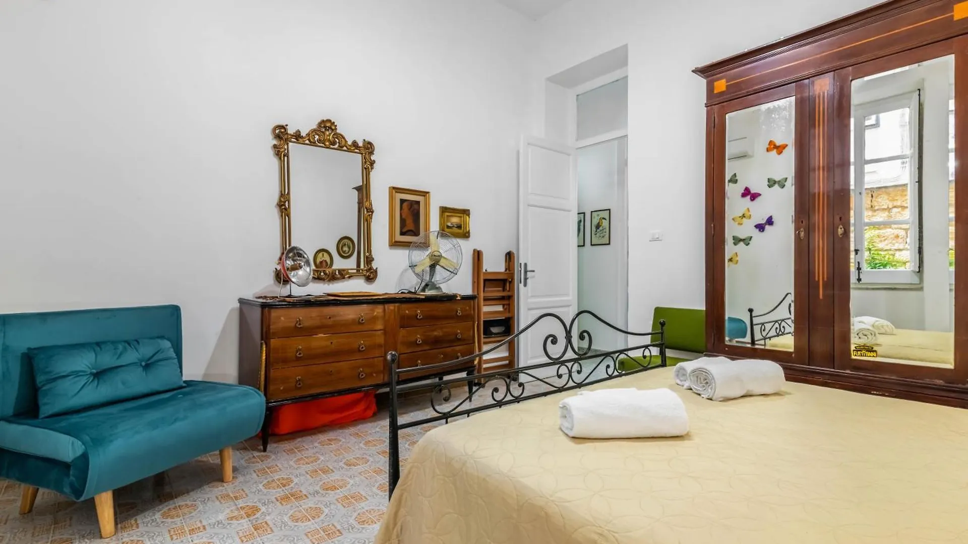 公寓 Near Palermo'S Historic Heart - Apt With Courtyard